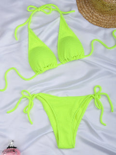 Twilight Twirl Bikini: Dreamy Beach Escape