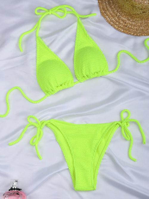 Twilight Twirl Bikini: Dreamy Beach Escape
