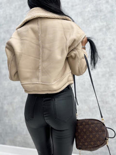 N.O.W. Women's Autumn Wool Motorcycle Jacket