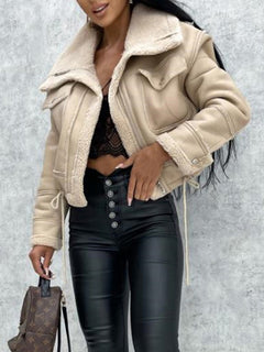 N.O.W. Women's Autumn Wool Motorcycle Jacket