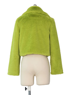 N.O.W. Women's Tailored Luxe Faux Leather Jacket