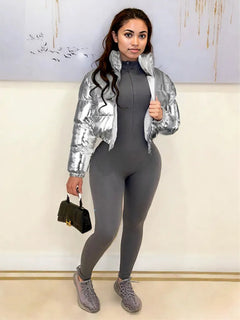 N.O.W. Glossy Warm Short Coat