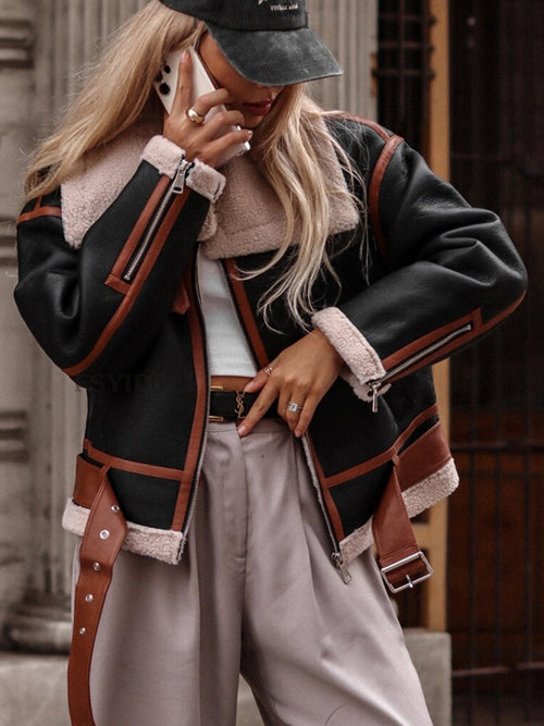 N.O.W. Timeless Grey Lamb Wool Jacket