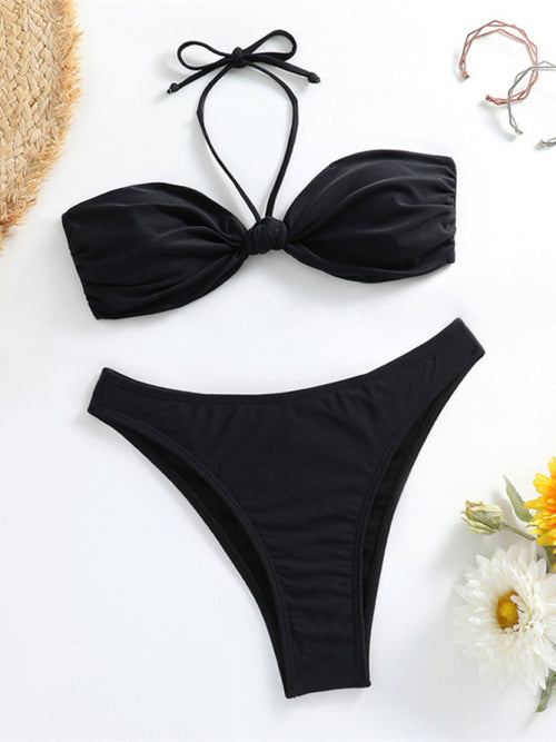 Whimsical Halterneck Bikini for Fun Days