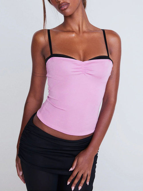 Y2K Mesh Printed Tube Top: Sexy Style Essential