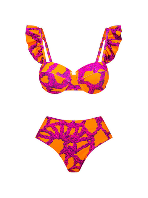 Dreamy Sun-Kissed Romance Bikini Set