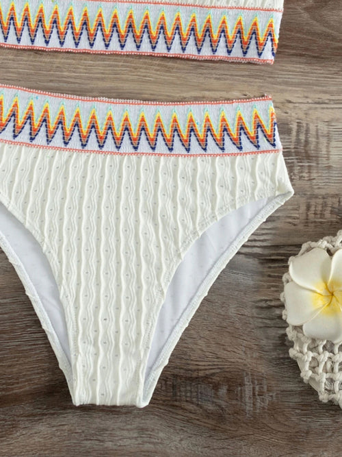 Charming High-Waisted Bikini for Fun
