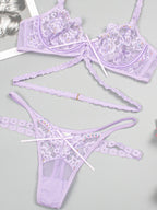 Juliet's Blossom Lace Lingerie Set