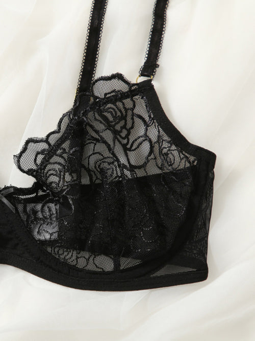 Scarlet Desire Lace Bra Set