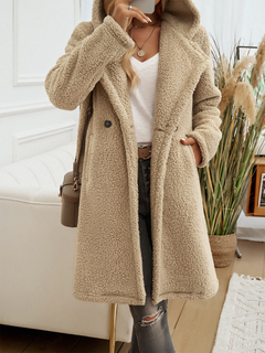 N.O.W. Timeless Plush Coat for Autumn