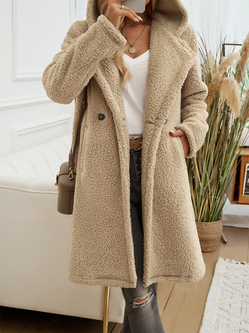 N.O.W. Timeless Plush Coat for Autumn