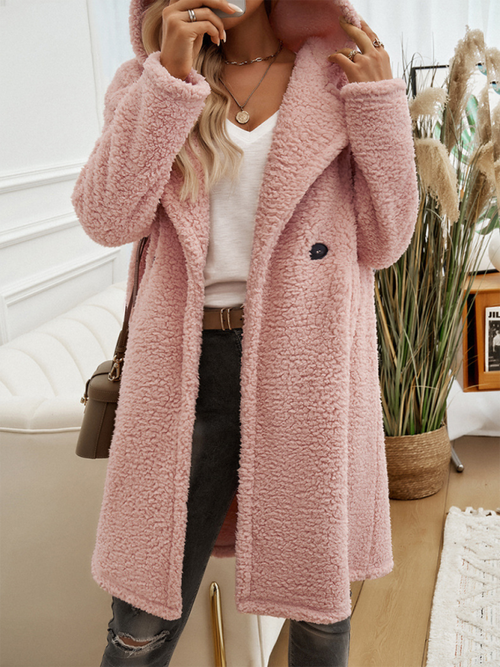 N.O.W. Timeless Plush Coat for Autumn
