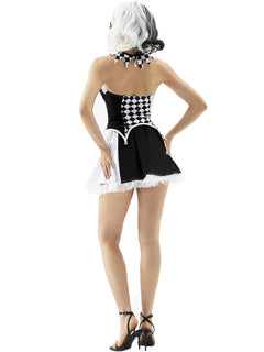 Vampire Clown Fantasy Costume