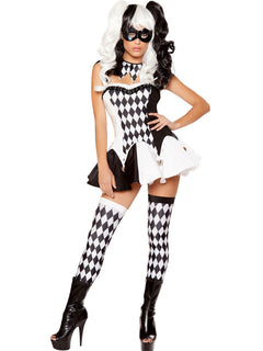 Vampire Clown Fantasy Costume