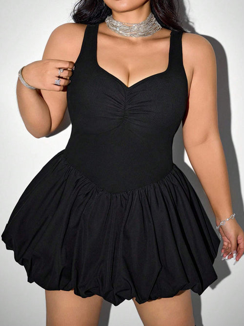 Spring Blossom Sleeveless Dress