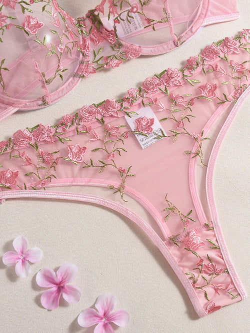 Enchanted Bloom Lingerie Set