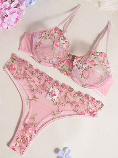 Enchanted Bloom Lingerie Set