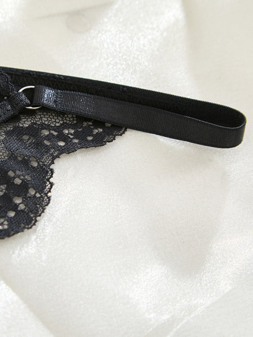 Seductive Sheer Lace Lingerie Set