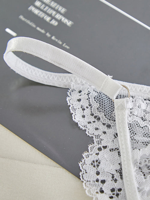 Seductive Sheer Lace Lingerie Set