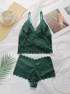 Enchanting Lace Bra Set