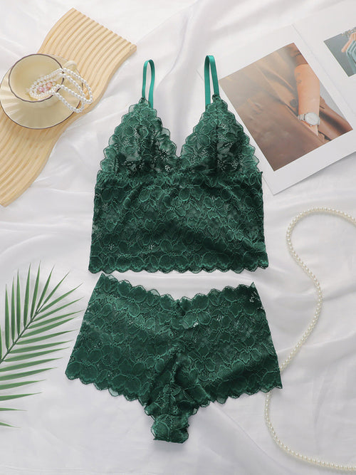 Enchanting Lace Bra Set