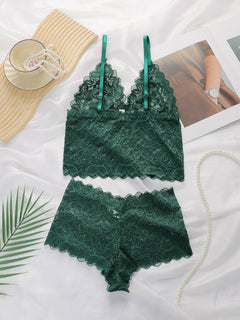 Enchanting Lace Bra Set