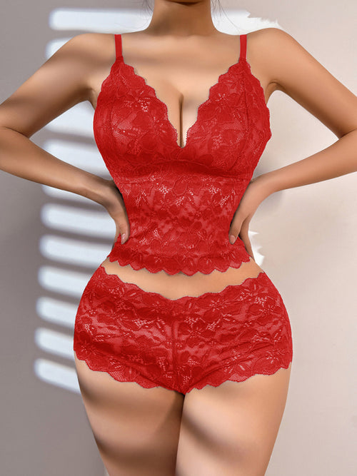 Enchanting Lace Bra Set