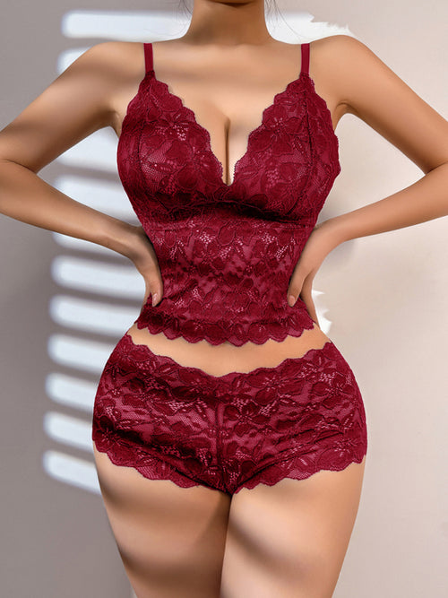 Enchanting Lace Bra Set
