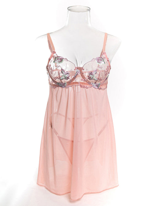 Lara's Midnight Blossom Lace Seduction