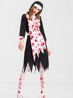 Vampire Zombie Nun Costume