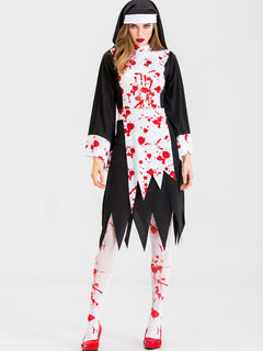 Vampire Zombie Nun Costume