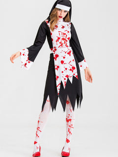 Vampire Zombie Nun Costume