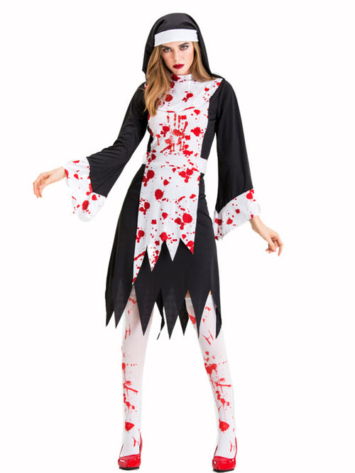 Vampire Zombie Nun Costume