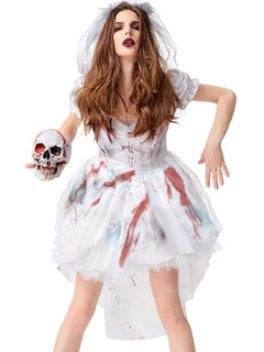 Vampire Bride Bloodstained Costume