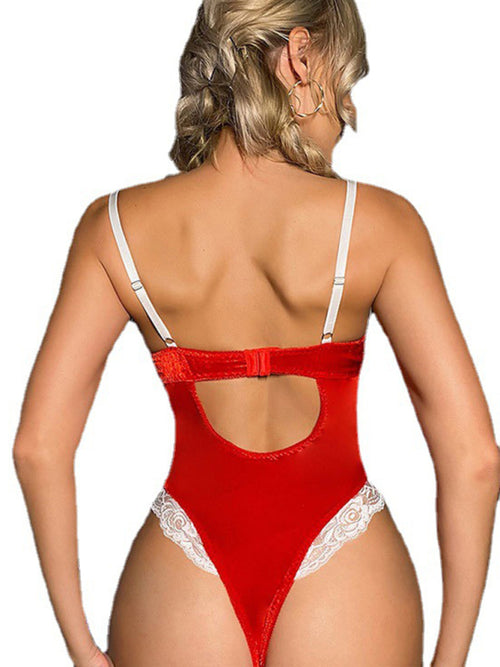 Enchanted Elegance Festive Lingerie Set