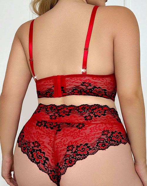 Daring Dreamer Plus Size Bra Set
