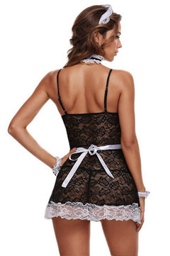 Maid Mischief Fantasy Babydoll Ensemble