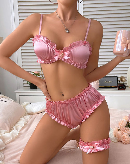 Classic Ruffle Romance Lingerie Set