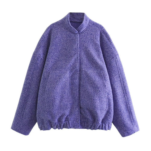 N.O.W. Blue Autumn Casual Jacket